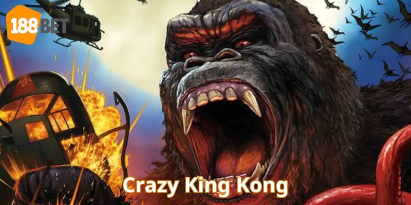 Game quay hũ Crazy King Kong có giao diện tạo hình nhân vật hoành tráng