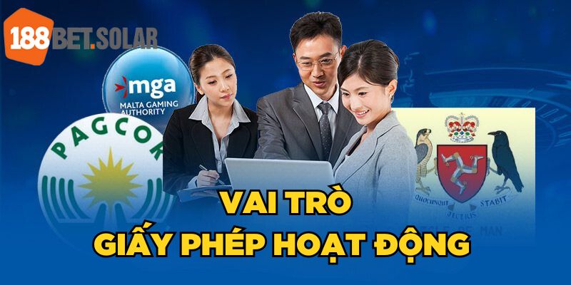 Vai trò của giấy phép hoạt động